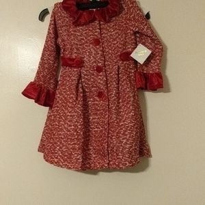 Blueberi gold 2 piece dress set size 6